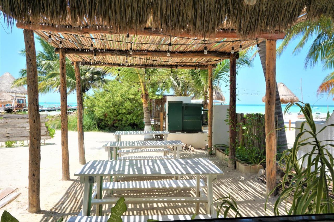 La Diosa Kali Beach Front Hotel Isla Holbox Kültér fotó