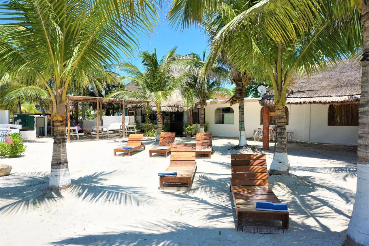 La Diosa Kali Beach Front Hotel Isla Holbox Kültér fotó