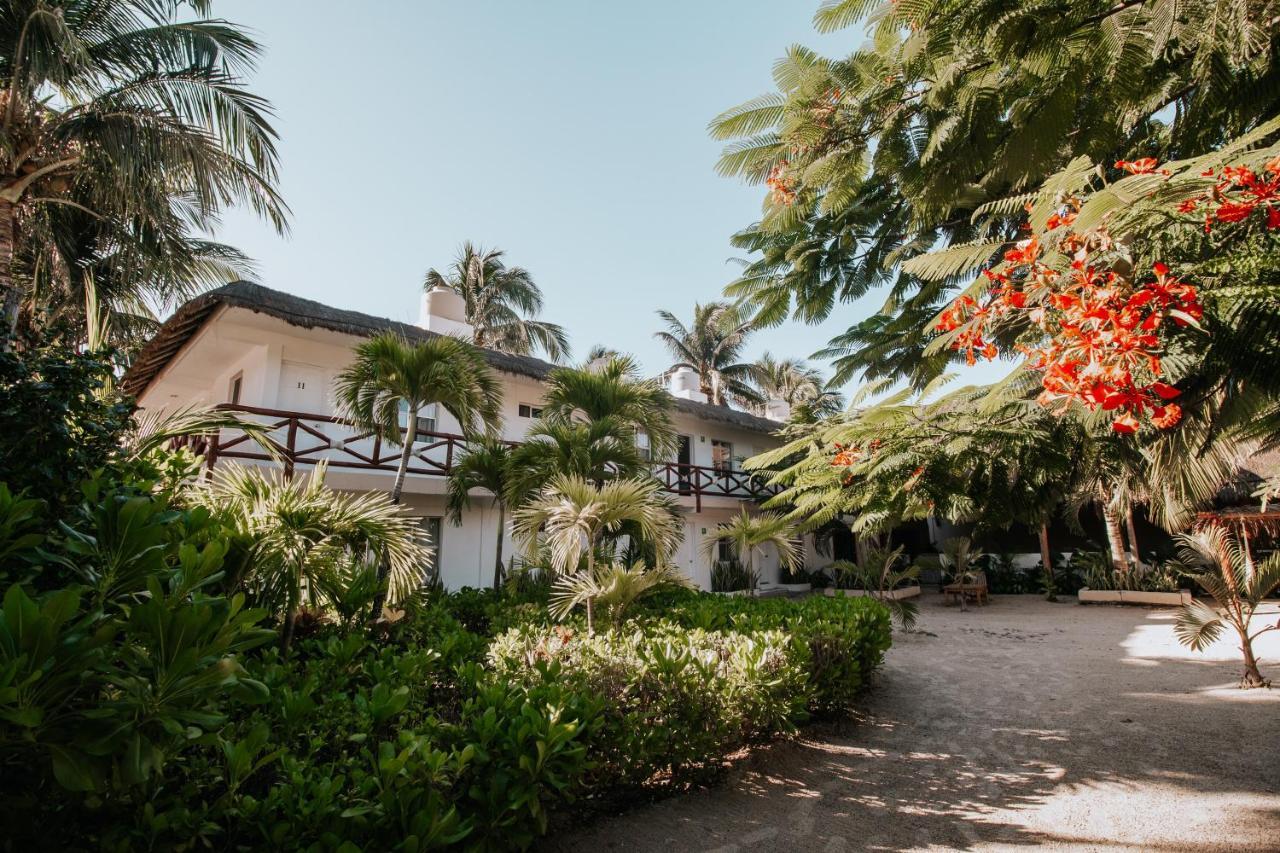 La Diosa Kali Beach Front Hotel Isla Holbox Kültér fotó