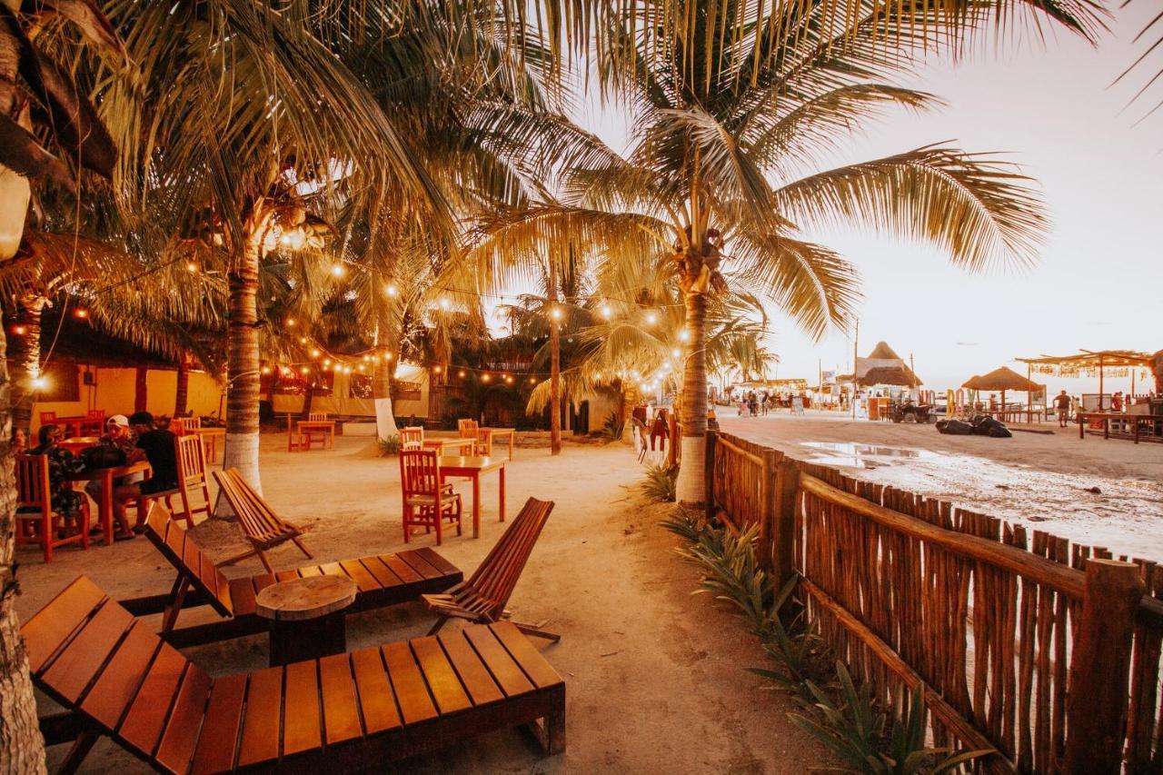 La Diosa Kali Beach Front Hotel Isla Holbox Kültér fotó