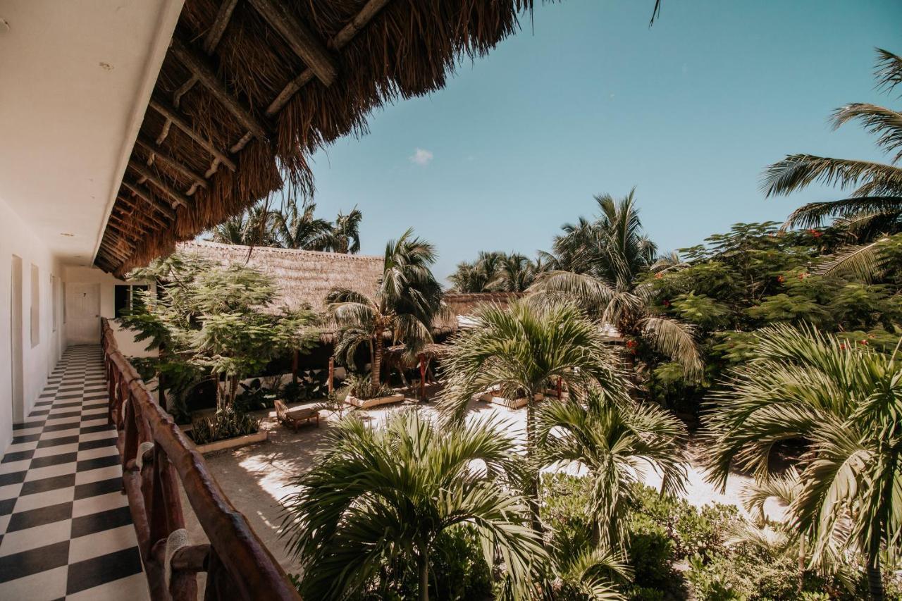 La Diosa Kali Beach Front Hotel Isla Holbox Kültér fotó