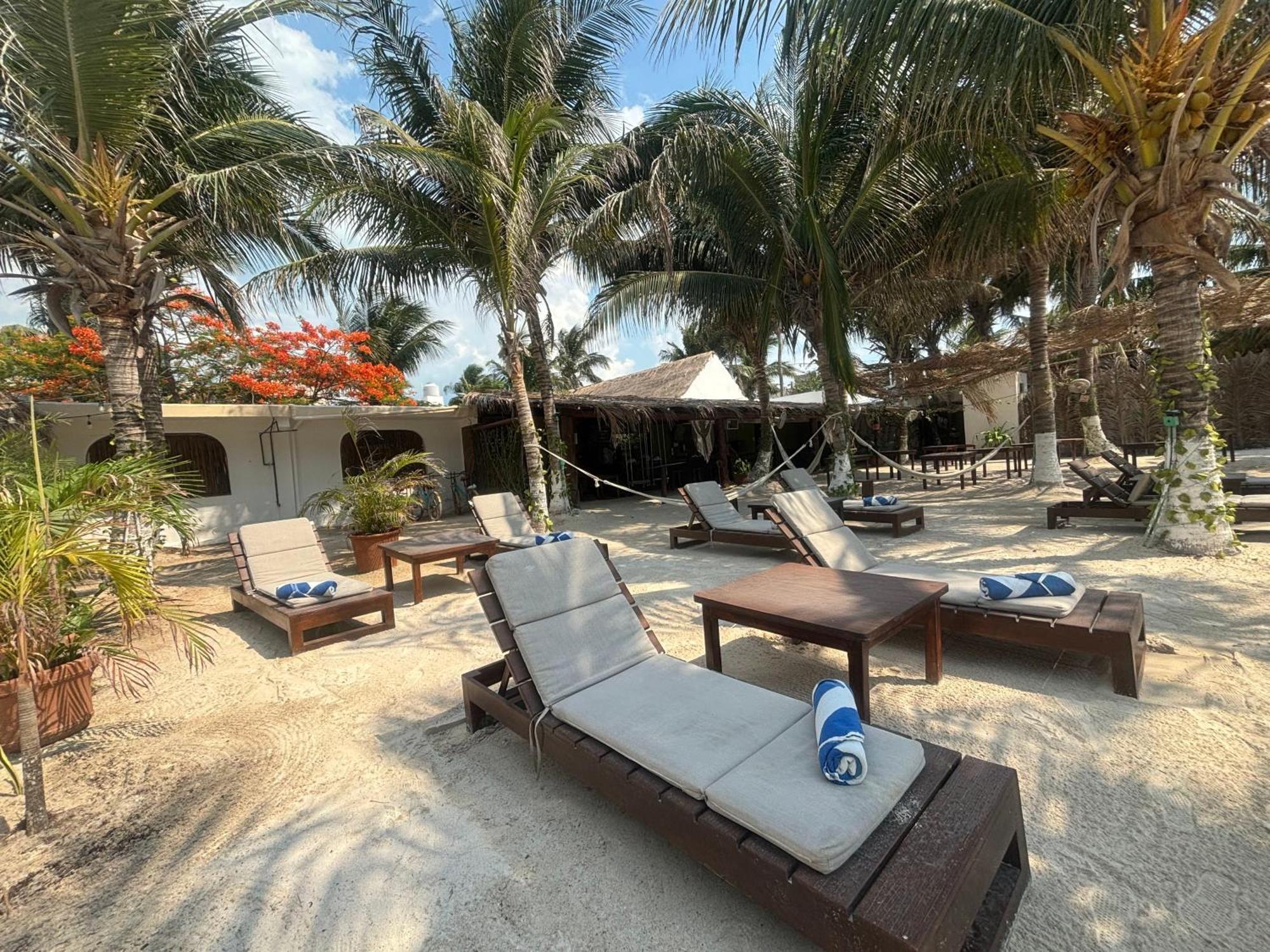 La Diosa Kali Beach Front Hotel Isla Holbox Kültér fotó